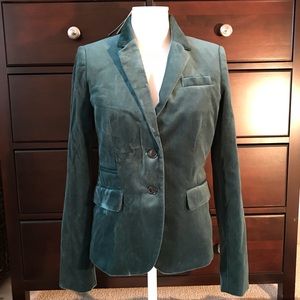J.Crew velvet blazer